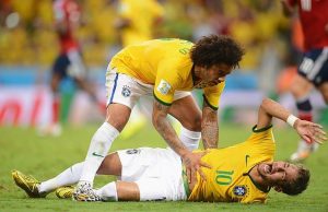 neymar injury during match